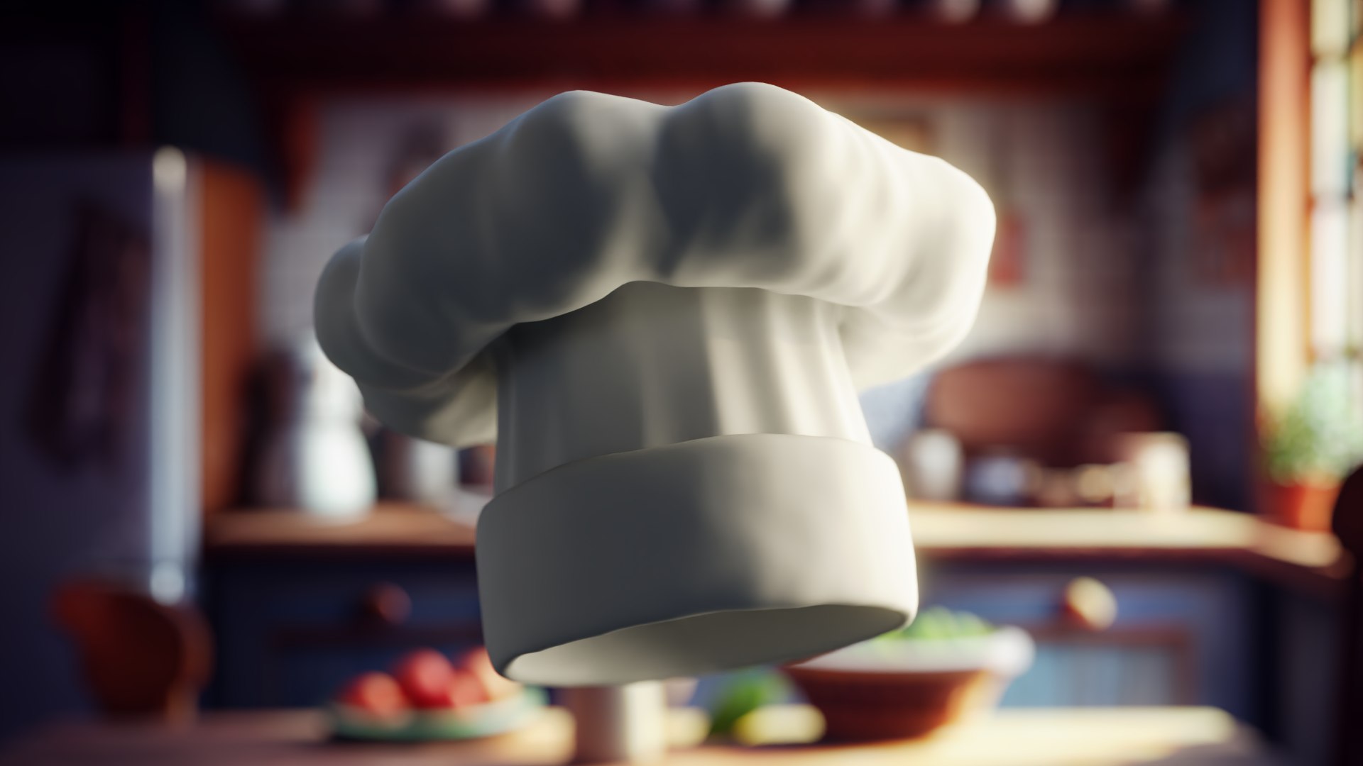 3D Chef Hat - TurboSquid 2213095