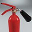 Coleção de equipamentos de combate a incêndio