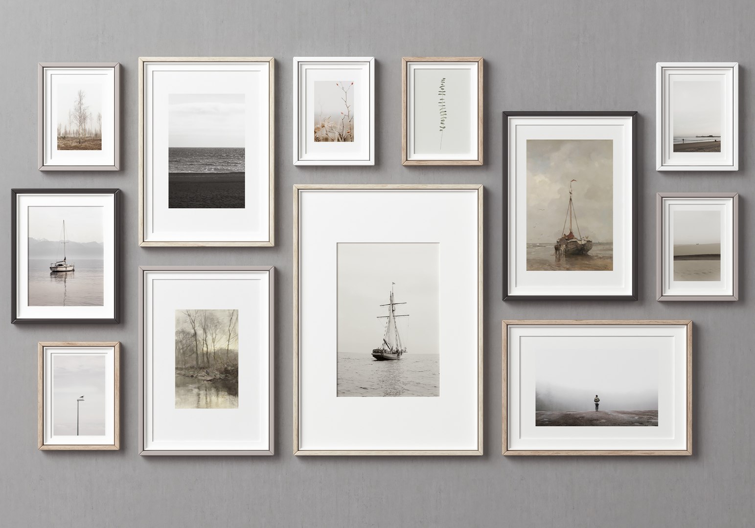 Picture Frames Set-518 3D Model - TurboSquid 2231743
