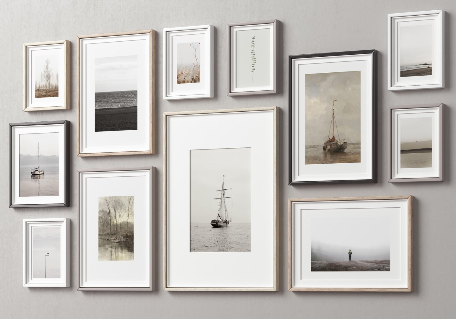 Picture Frames Set-518 3D Model - TurboSquid 2231743
