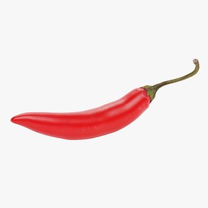 3D model Red Chilli Pepper