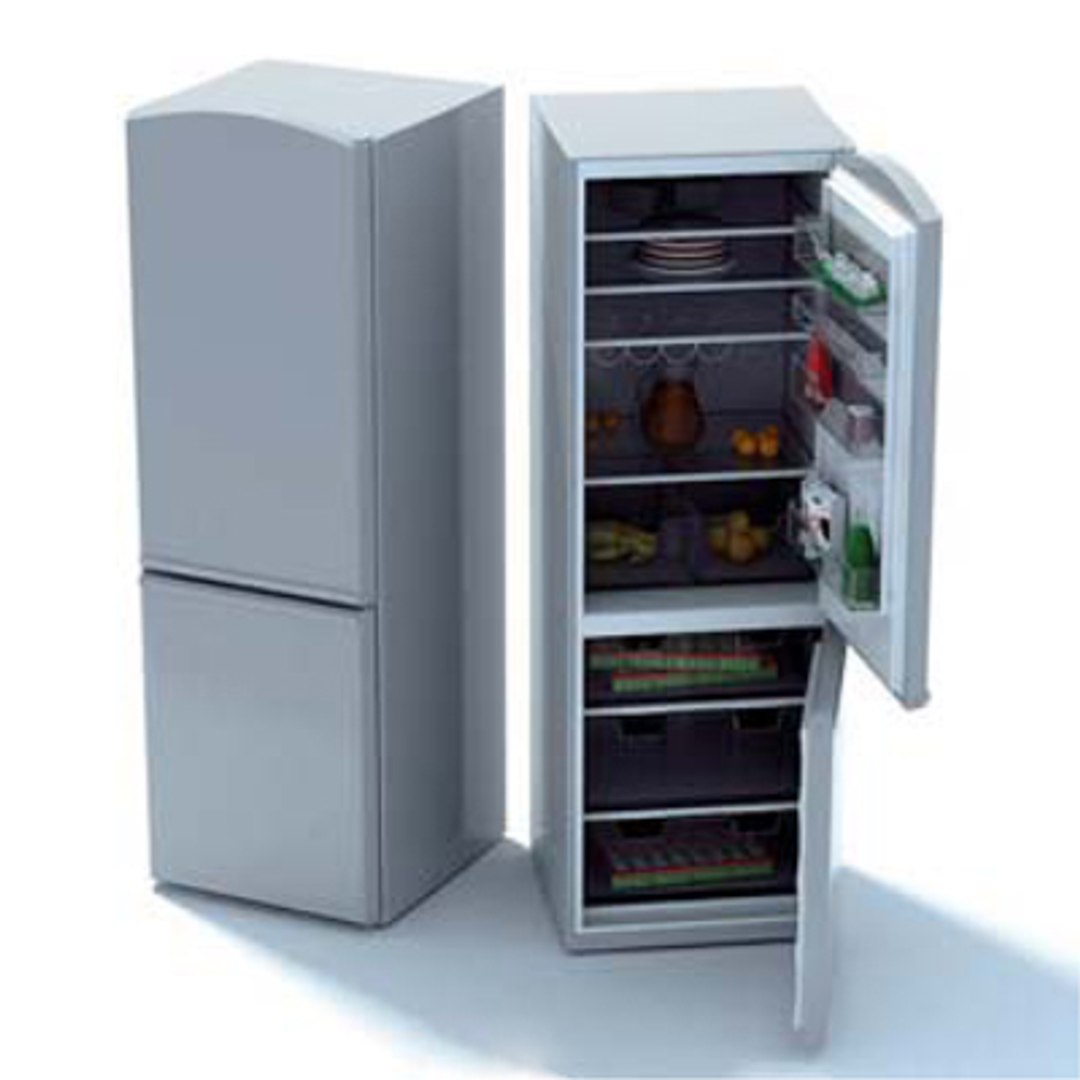 3ds Max Refrigerator