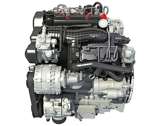 Volvo Supercharged Diesel Engine S60 T6 Drive-E