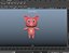 3D Cartoon pig Animated