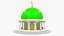 3D model islamic building