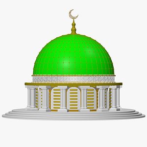 3D model islamic building