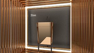 Pop Up Shop Window 3D model
