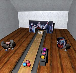 Free Bowling Alley 3D Models for Download | TurboSquid