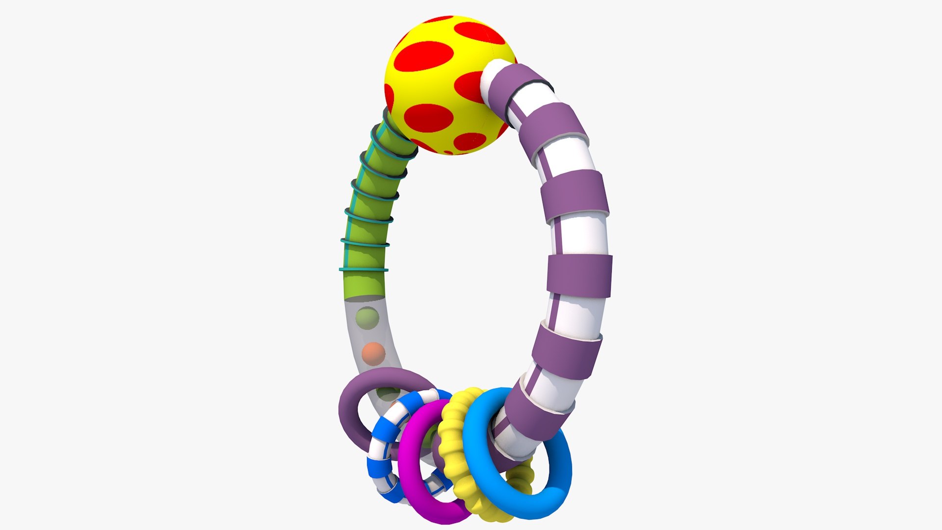 Rattle 3D Model - TurboSquid 1769463