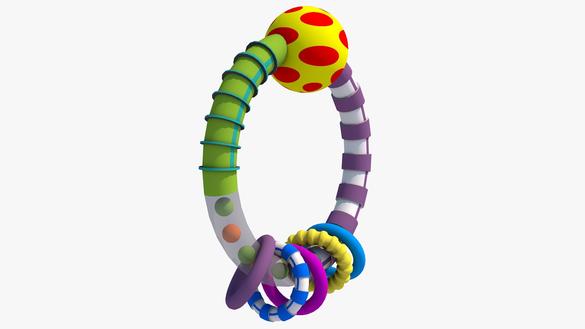 Rattle 3D Model - TurboSquid 1769463