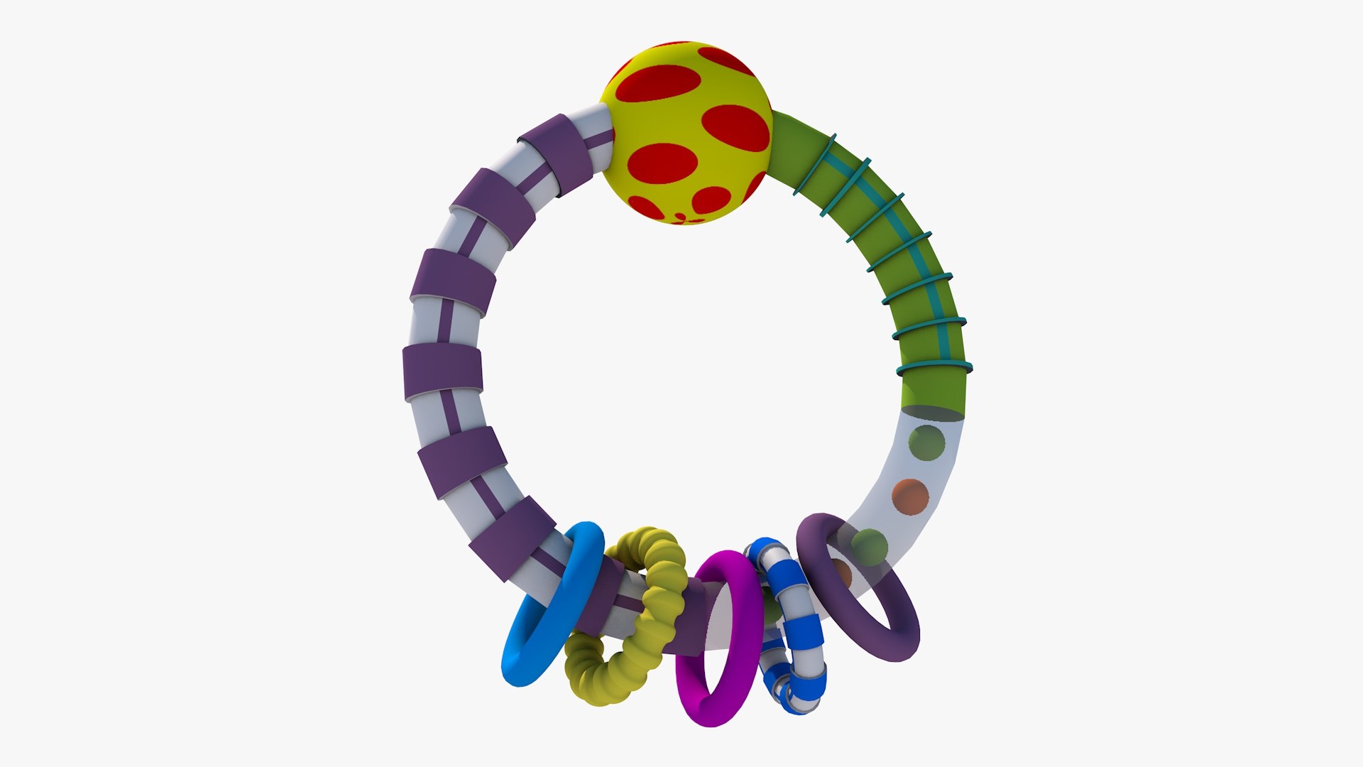 Rattle 3D Model - TurboSquid 1769463