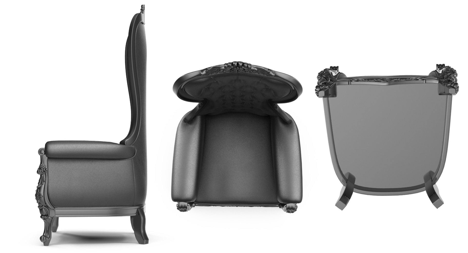 tall throne chair black leather 3D model https://p.turbosquid.com/ts-thumb/qb/geZyxb/GerNvYb1/tallthronechairblackvray3dmodel008/jpg/1542815233/1920x1080/fit_q87/733ffff8cbb3482f0b8449adba8a2d0a67bdc3ec/tallthronechairblackvray3dmodel008.jpg