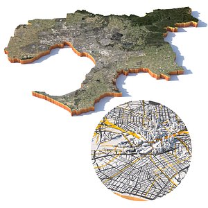 Melbourne terrain city