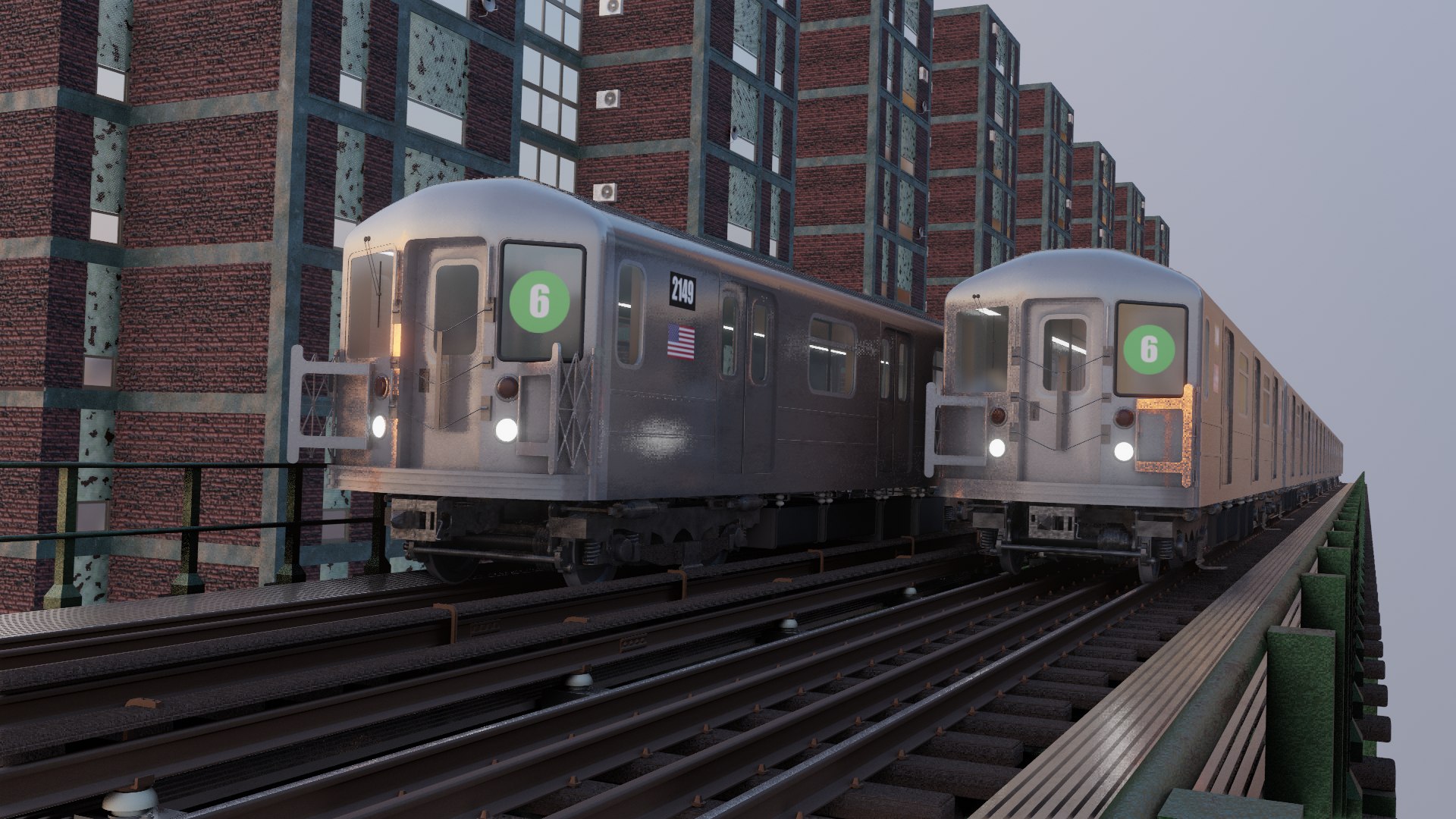 R62 Kawasaki Nyc Subway 3D Model - TurboSquid 1679178