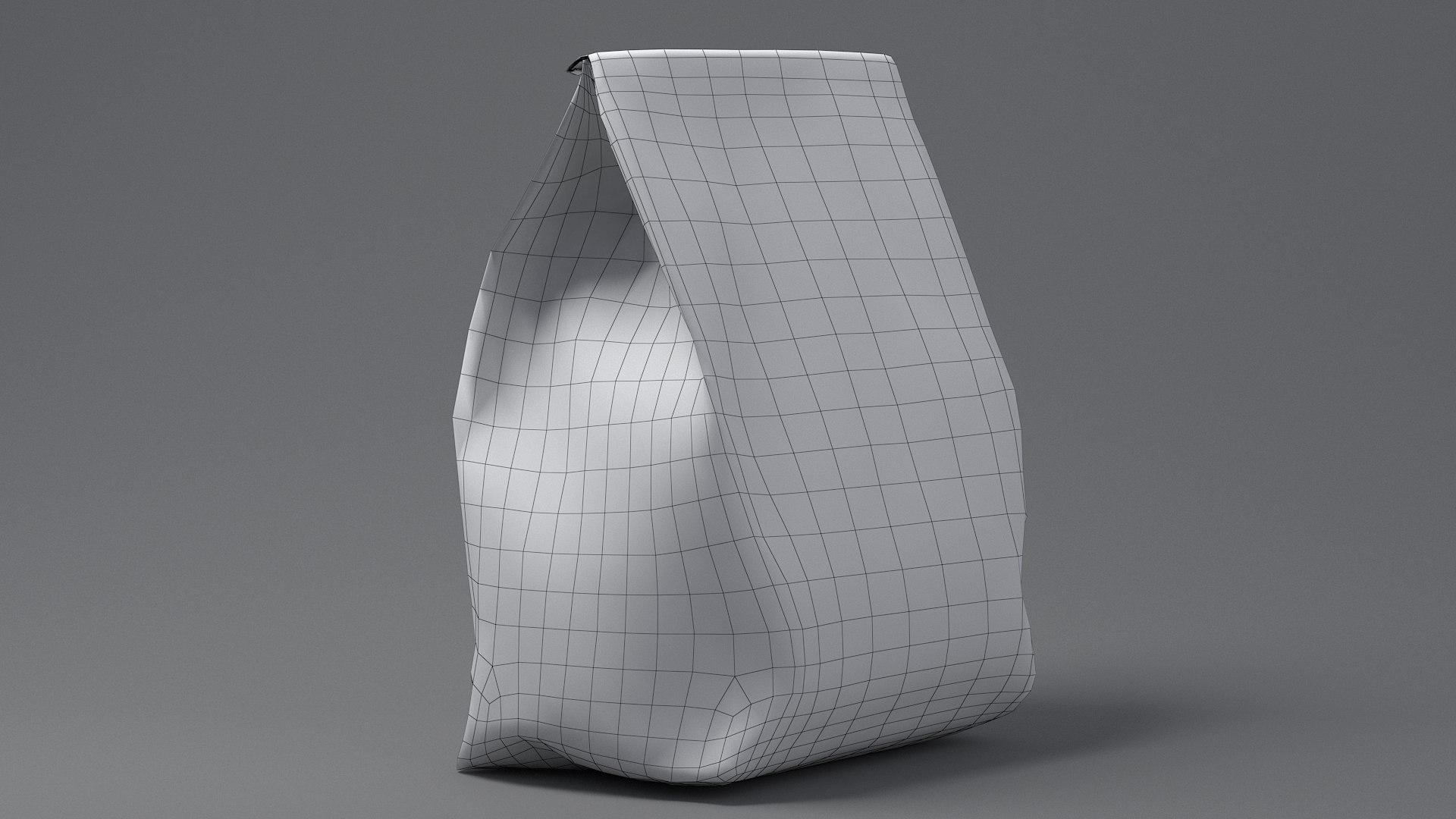 3D Realistic Fast Food Paper Bag - TurboSquid 1813835