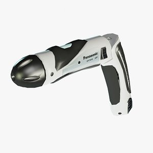 battery drill 3d max