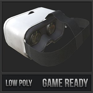 3D model vr headset pbr