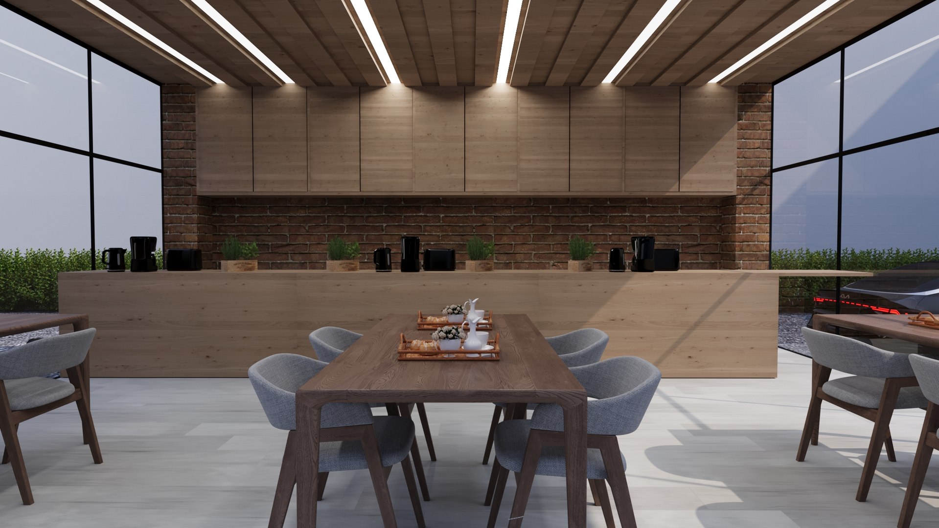 Coffee Restaurant Model - TurboSquid 2318554