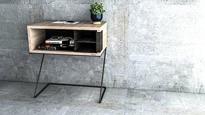 Modern table 3D model