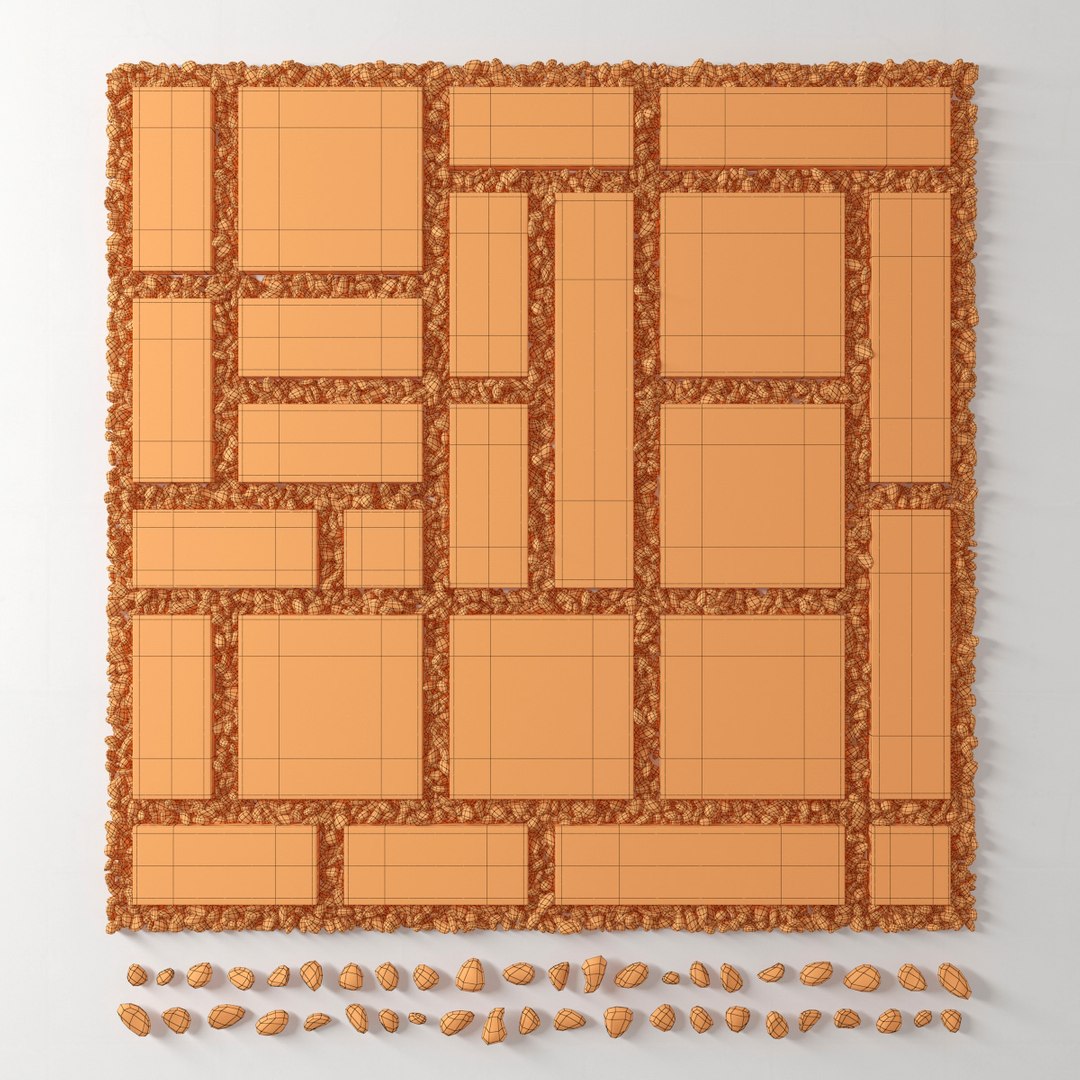 Tiled 3D model - TurboSquid 1518698