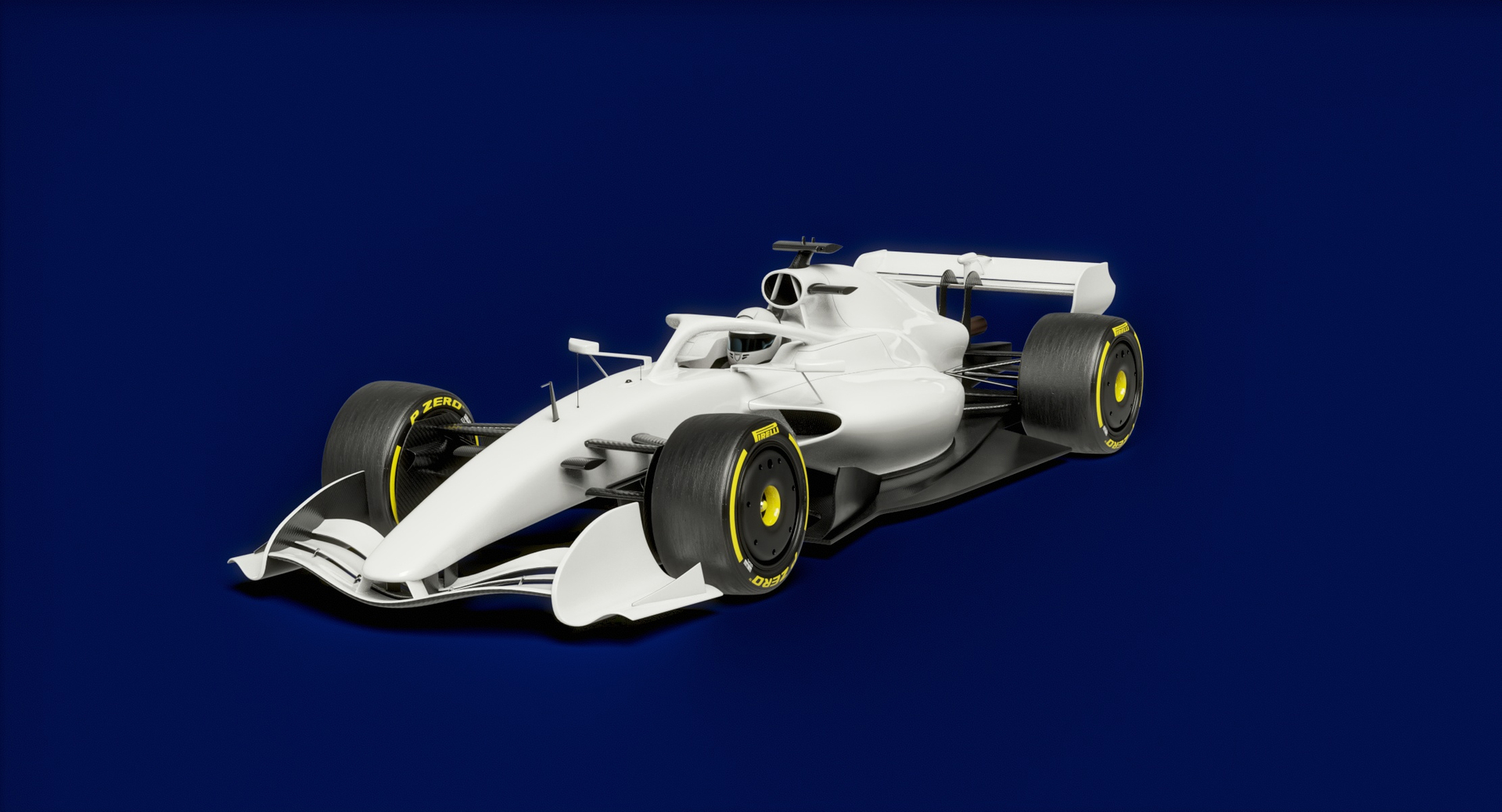 Formula 1 2026 Showcar White Mockup F1 Race Car Concept 3D - TurboSquid