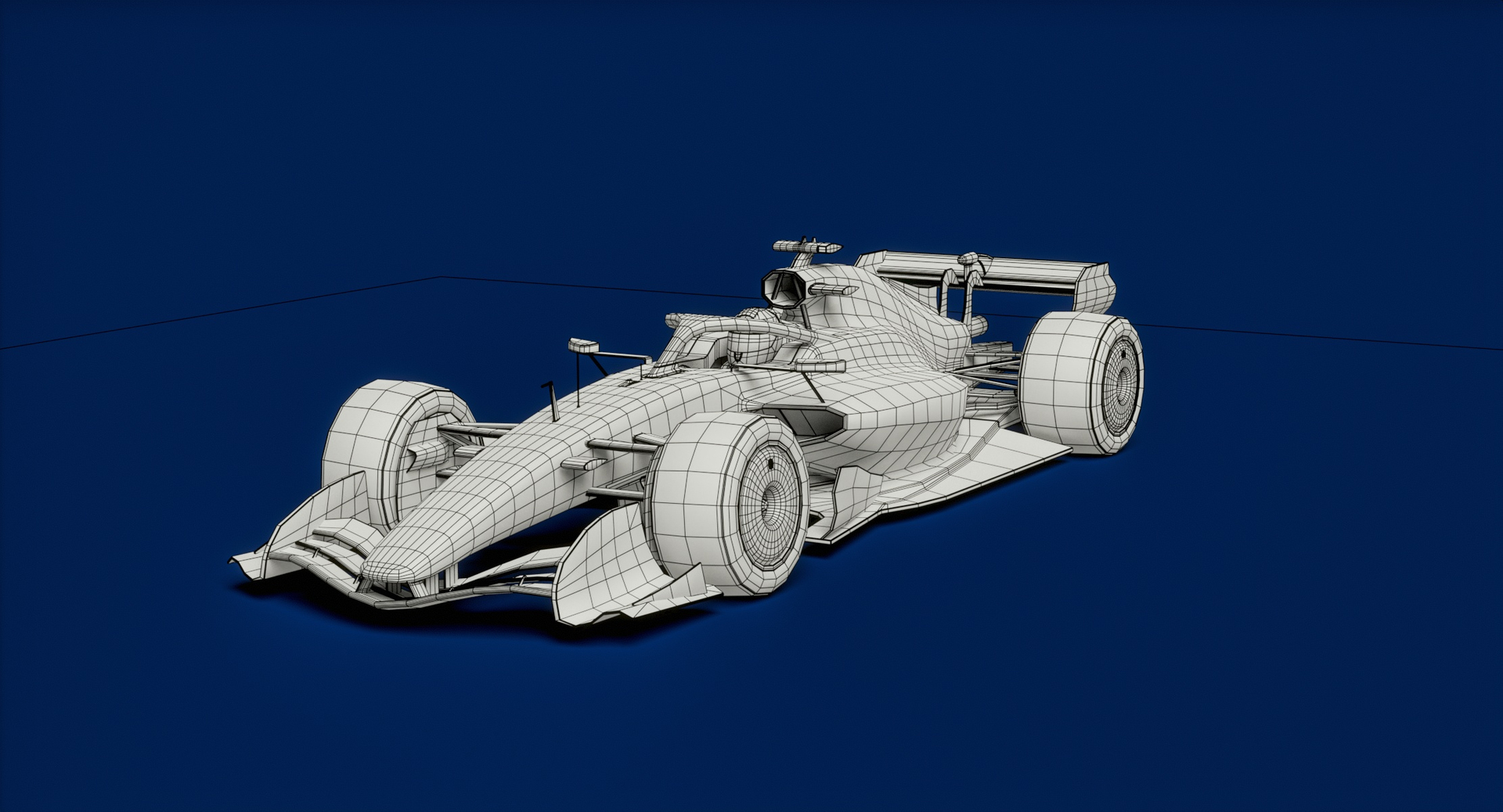 Formula 1 2026 Showcar White Mockup F1 Race Car Concept 3D - TurboSquid