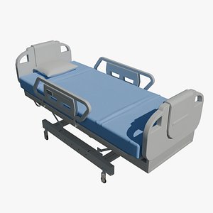 3D model Hospital bed