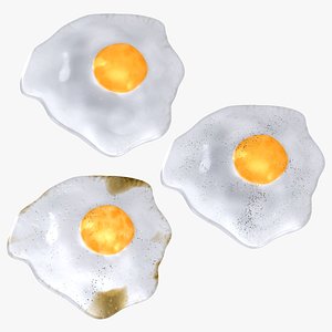 3D Fried Egg Collection