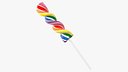 Rainbow Twist Lollipop