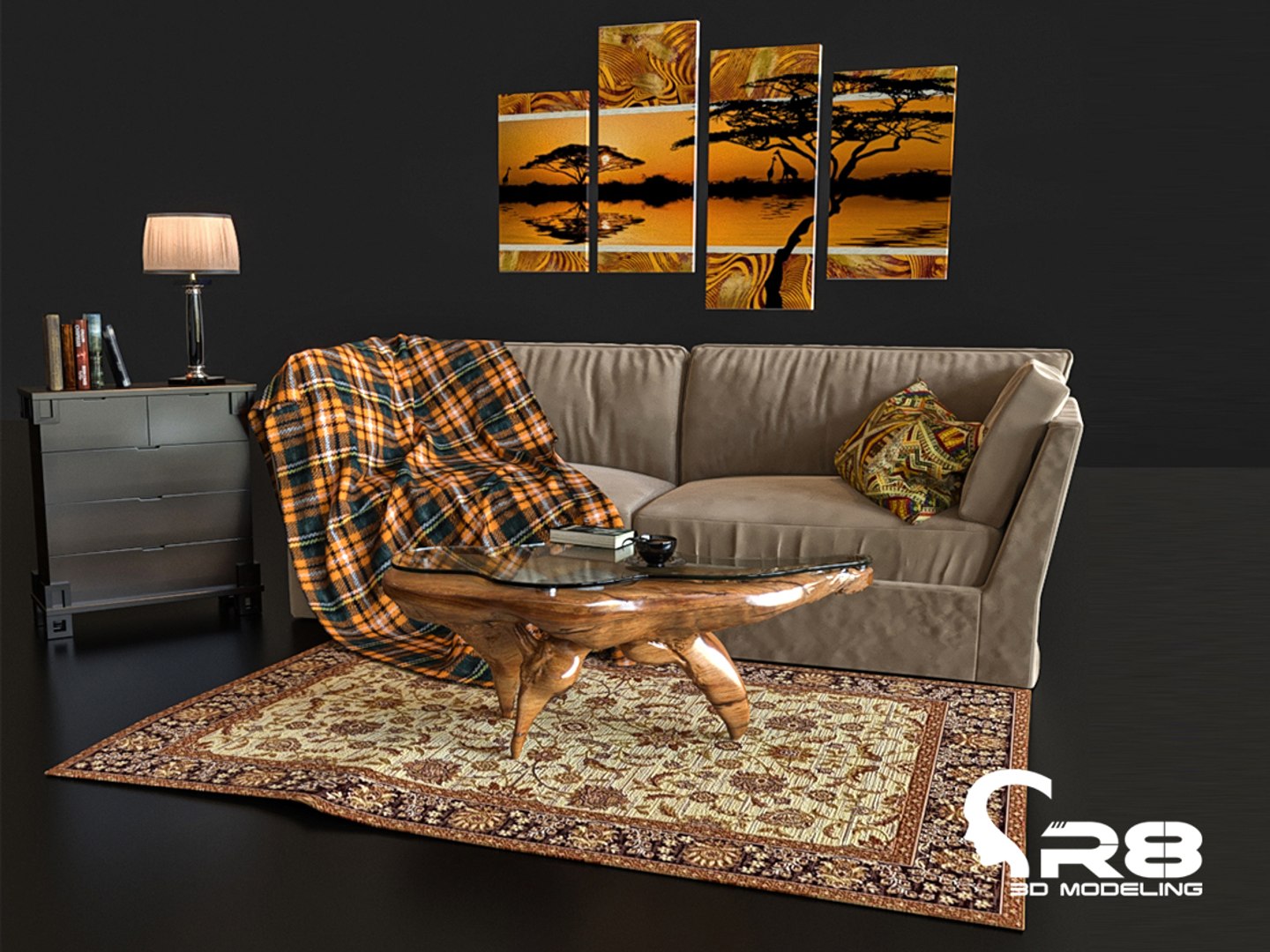 3D pack room - TurboSquid 1208266