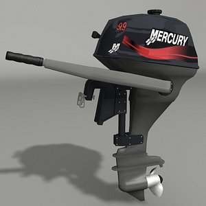 3d 3ds outboard engine