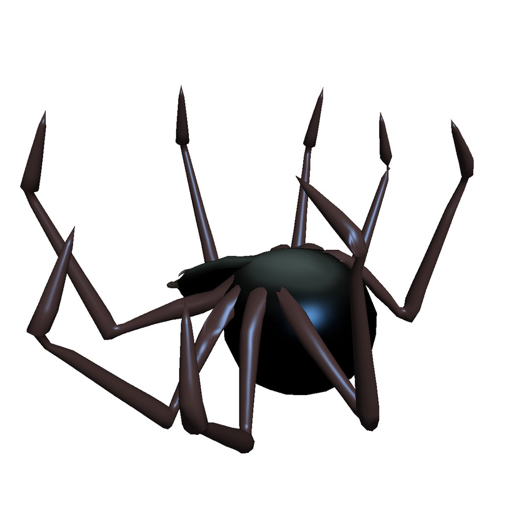 Black Widow Spider Animation Model - TurboSquid 1151466
