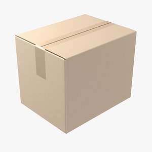 cardboard box 3ds