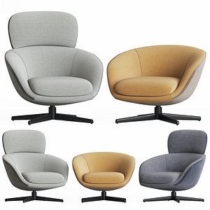 Minotti Russell Lounge Armchair Set