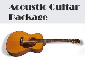 ma acoustic guitar package