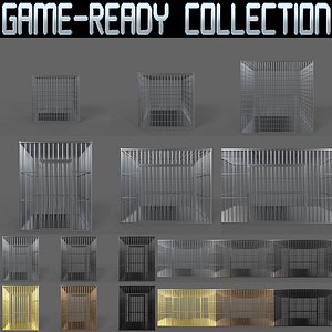 PBR Metal Cage - Collection