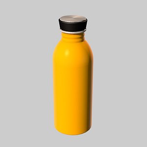 Water Bottle - Taxi Yellow