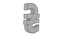 Symbol 3D Ukraińska waluta