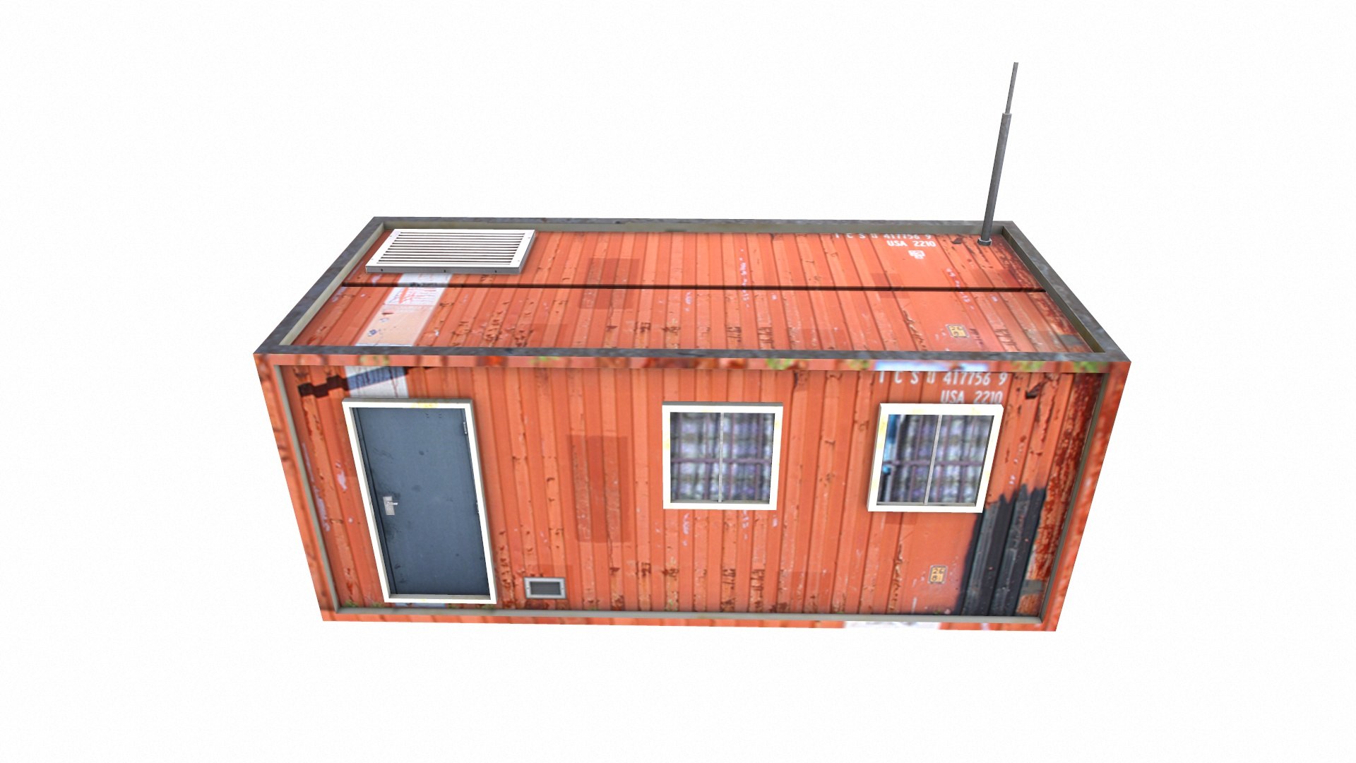 Office Container 3D Model - TurboSquid 2324153
