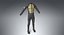 Traje de equipo de ciencia ficción Cyberpunk