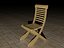 Chair very high, high and low poly