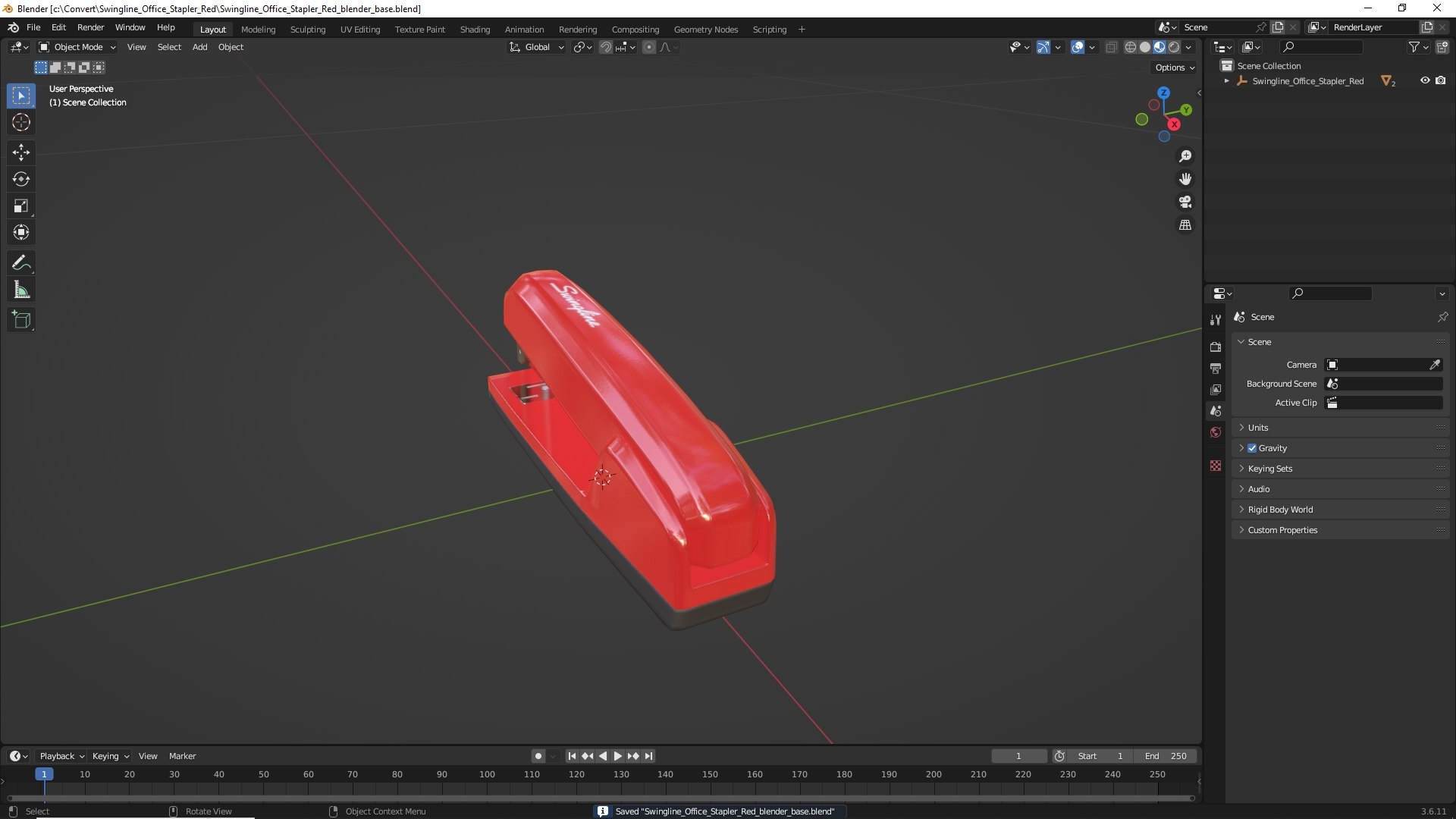 Swingline Office Stapler Red model https://p.turbosquid.com/ts-thumb/qd/2NbzLJ/HW/swingline_office_stapler_red_1001/jpg/1785832810/1920x1080/fit_q87/ee6d3e33470a97d1ad1169cf80bc3b68f4547840/swingline_office_stapler_red_1001.jpg