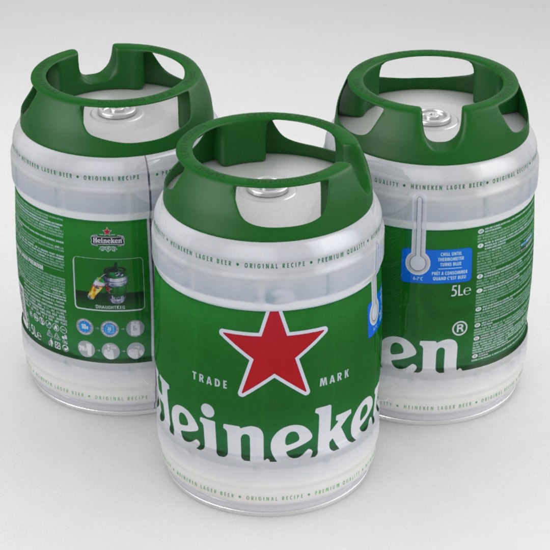 Пиво 5 литров купить спб. Бочонок Хайнекен 5л. Кега Heineken 5л. Heineken бочонок 5 л.
