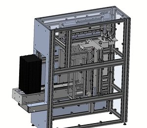 3D 3D CAD Model  Automatic Tray  Pallet Loader for Industrial Automation model