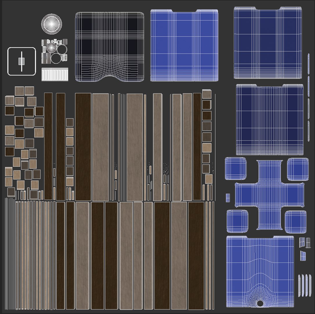 Collection Construction Materials 3D Model - TurboSquid 2293044