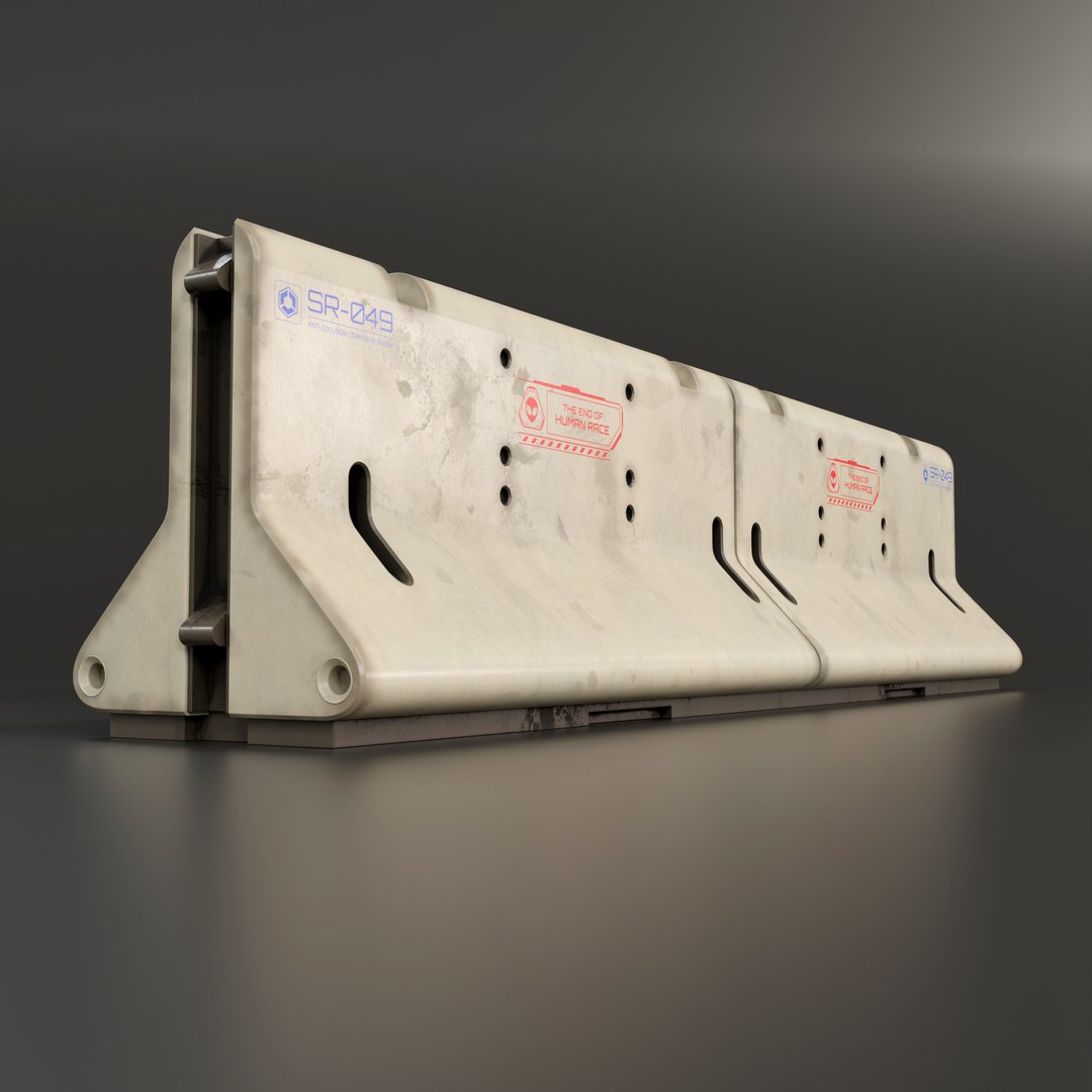 Sci-Fi Barier 01 Model - TurboSquid 2286414