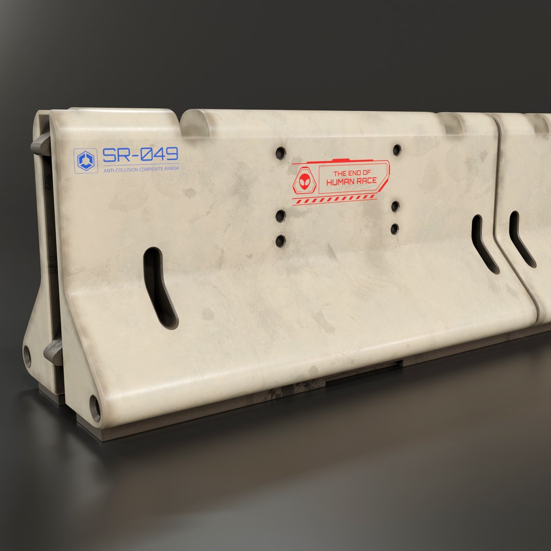 Sci-Fi Barier 01 Model - TurboSquid 2286414