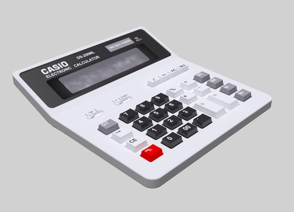 modelo 3d Calculadora - TurboSquid 1607137