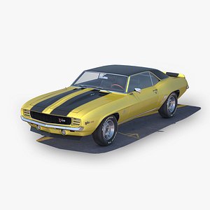 Chevrolet Camaro Z28 1969 3D