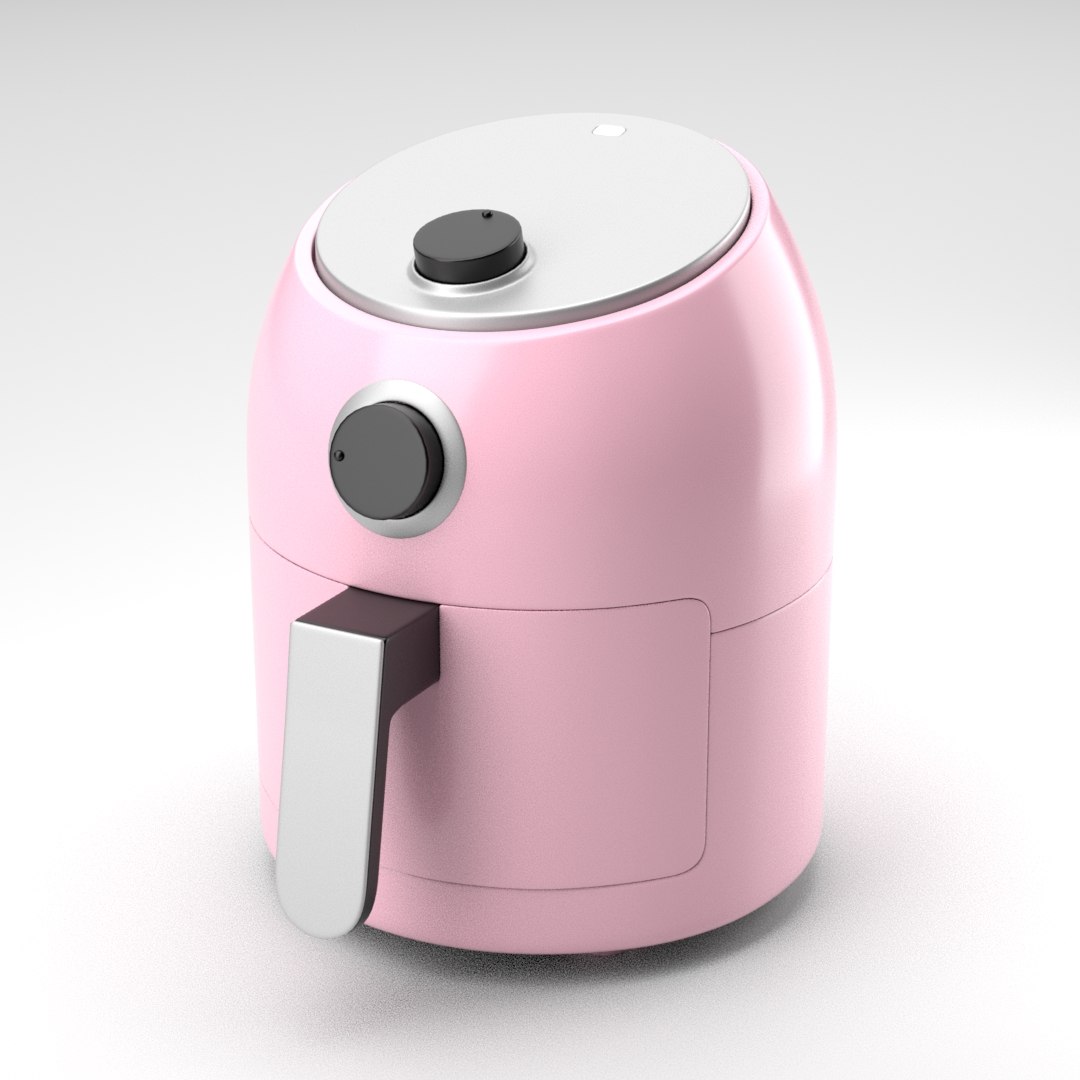 Simplified Air Fryer 3d Model Turbosquid 1525722 0115